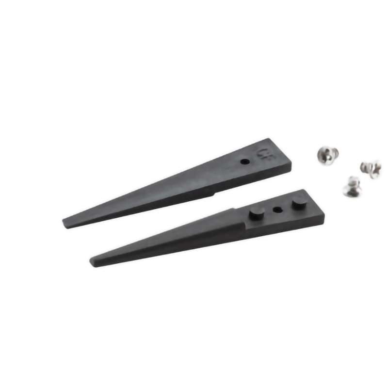 ESD Plastic Tips, Style 279, Carbon Fiber Tips for 279CFR.SA, Squared, 1.6"